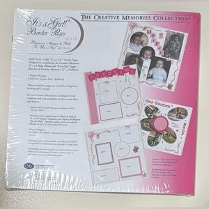Creative Memories “It’s a Girl” Border Pages, 12x12